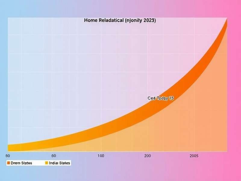 Dream Home Designer download growth chart showing increasing popularity across Indian states